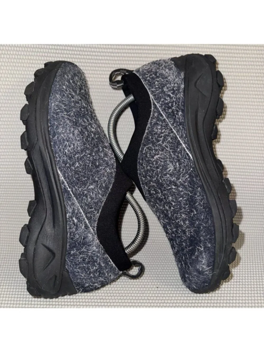 Merrell Winter Moc 3 Black Oyster Leather Outdoor Slip-On Shoes Womens Size 9.5